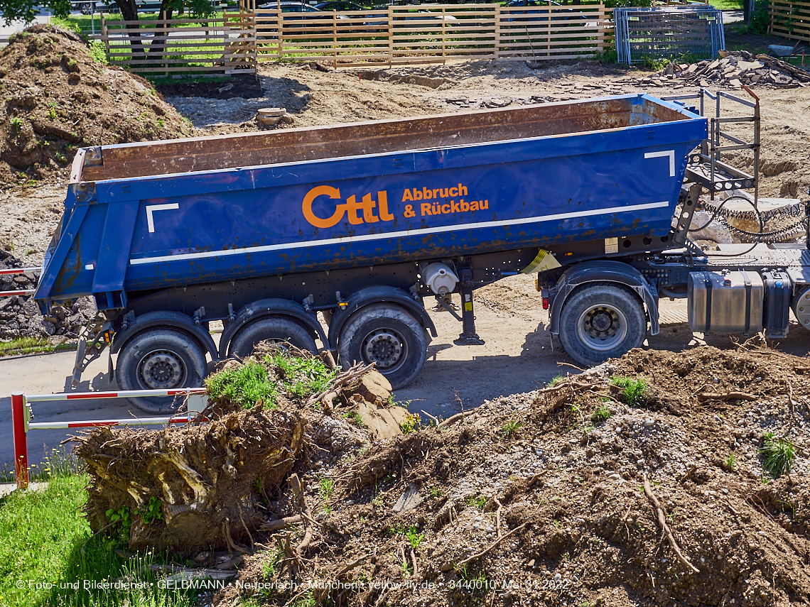 31.05.2022 - Baustelle am Haus für Kinder in Neuperlach